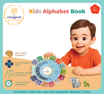 Alphabet Busy Book + Thread Pattern Board