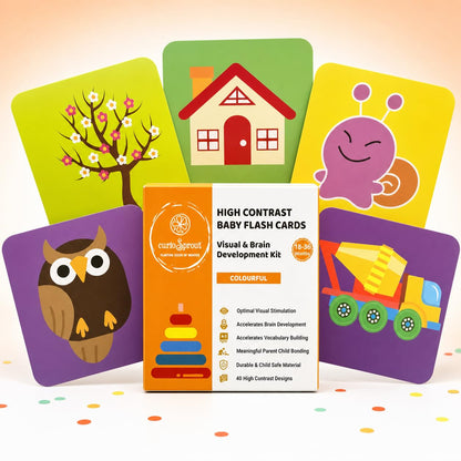 curioSprout Baby-to-Toddler Flash Card Bundle