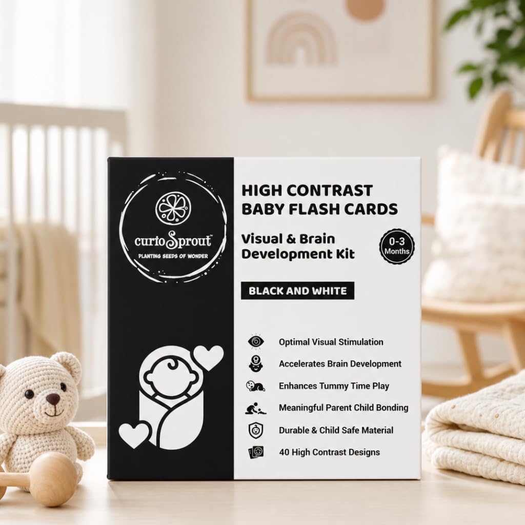 curioSprout Baby-to-Toddler Flash Card Bundle — Product image by curioSprout