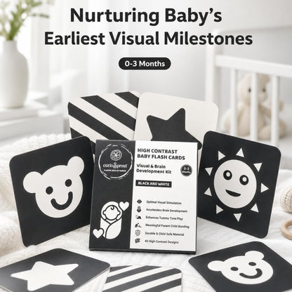 curioSprout Baby-to-Toddler Flash Card Bundle