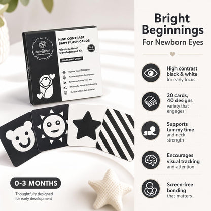 curioSprout Baby-to-Toddler Flash Card Bundle