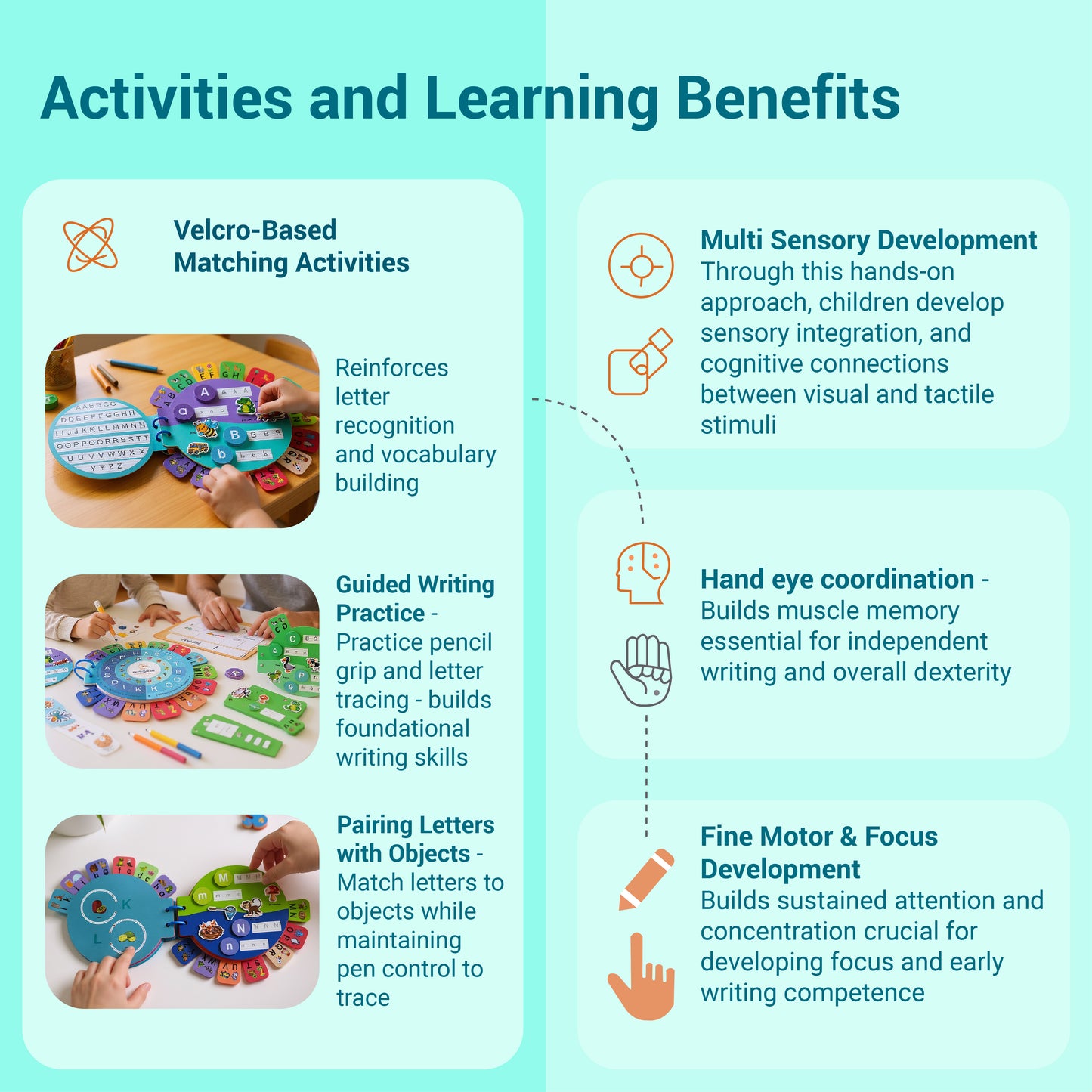 Interactive Alphabet Activity Book — Product image by curioSprout