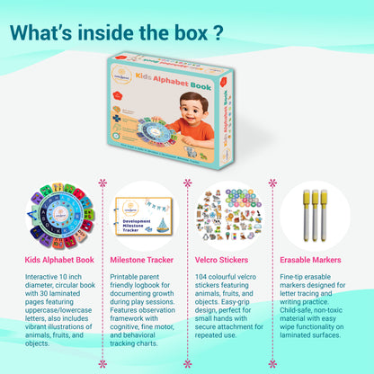 Interactive Alphabet Activity Book