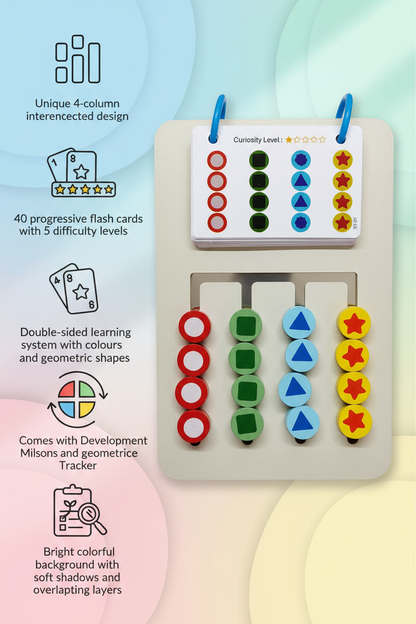 Logic Cards + Shape Sorting Puzzle