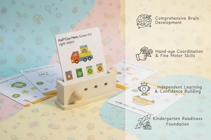 Logic Cards + Shape Sorting Puzzle