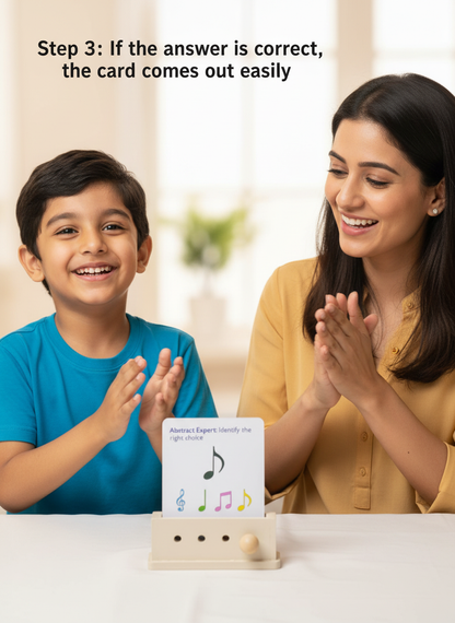 Logic Cards + Shape Sorting Puzzle