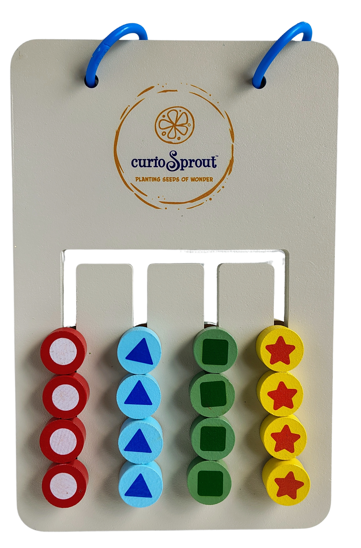 Alphabet Busy Book + Shape Sorting Puzzle — Product image by curioSprout