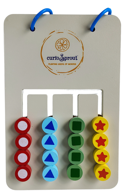 Alphabet Busy Book + Shape Sorting Puzzle