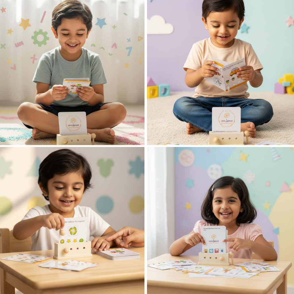 Brain Development Logic Cards — Product image by curioSprout