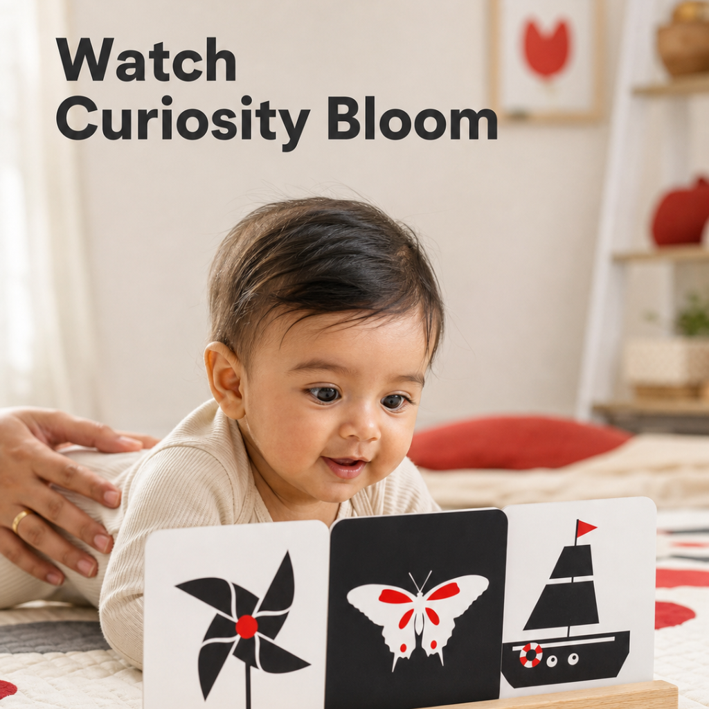 curioSprout Baby Flash Cards | 0-3 Years — Product image by curioSprout