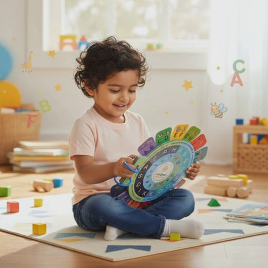 Interactive Alphabet Activity Book — Product media by curioSprout