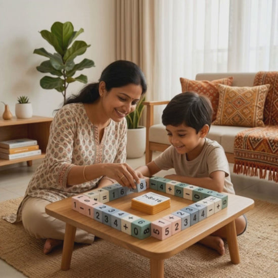 Addition & Subtraction Learning Kit — Product media by curioSprout